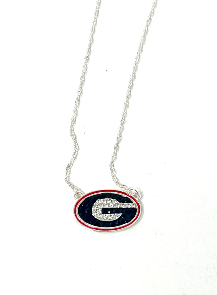 Georgia Bulldogs Power G Necklace