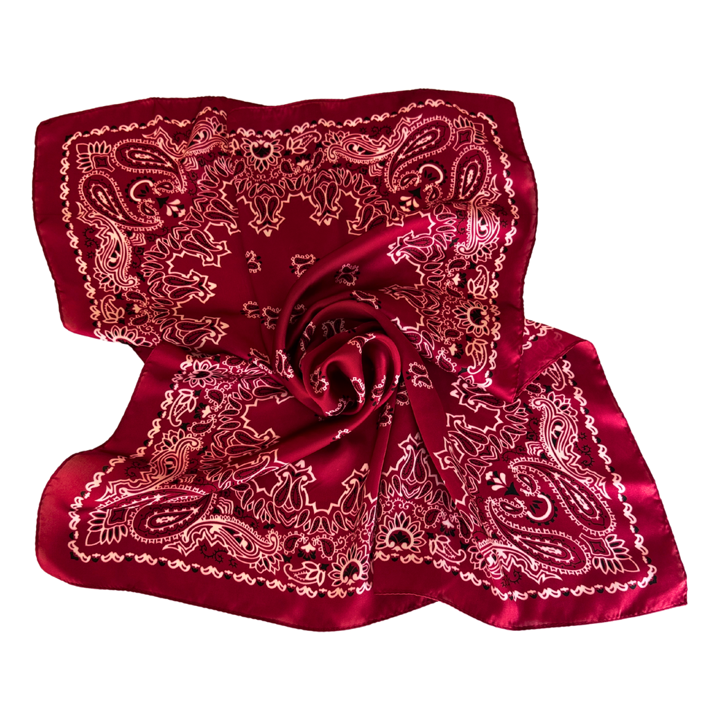 Red Bandana Scarf