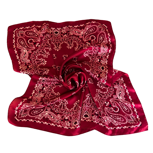 Red Bandana Scarf