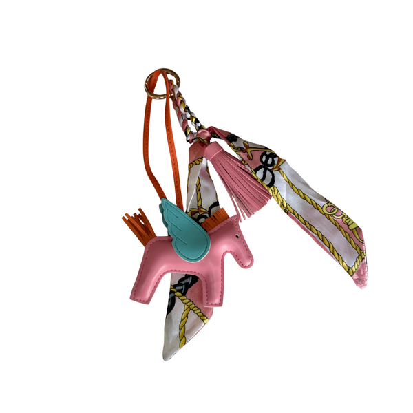 Pink Unicorn Charm