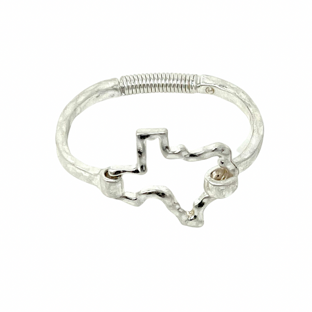 Silver Texas Symbol Bracelet