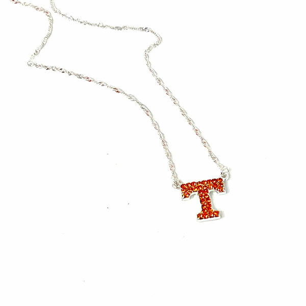 Silver Texas Tech Red Raiders Pendant Necklace
