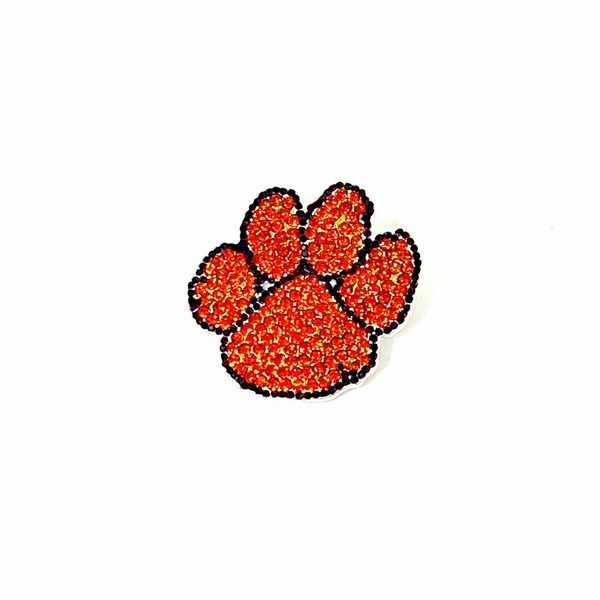 Clemson Crystal Logo Pin