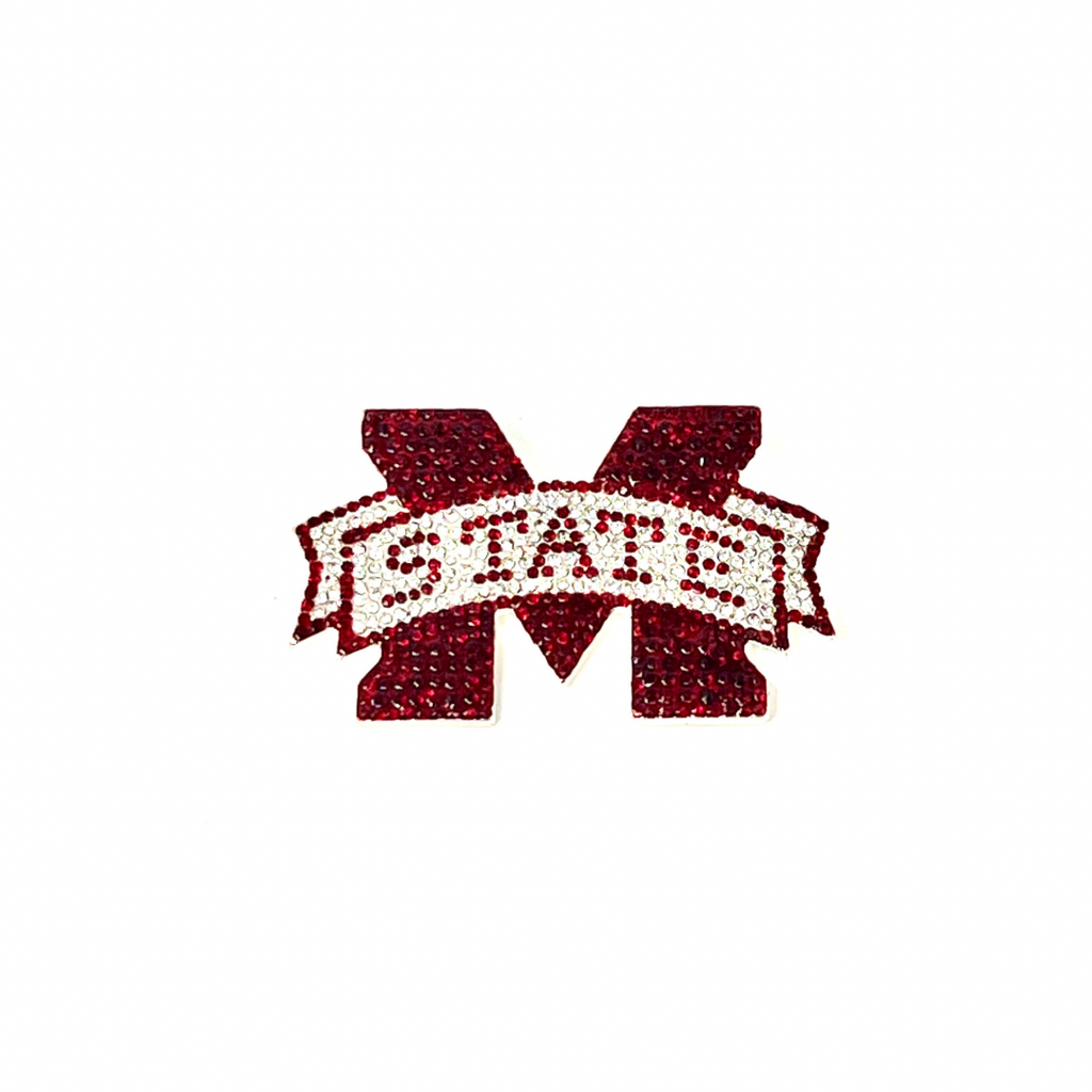 Mississippi State Crystal Logo Pin