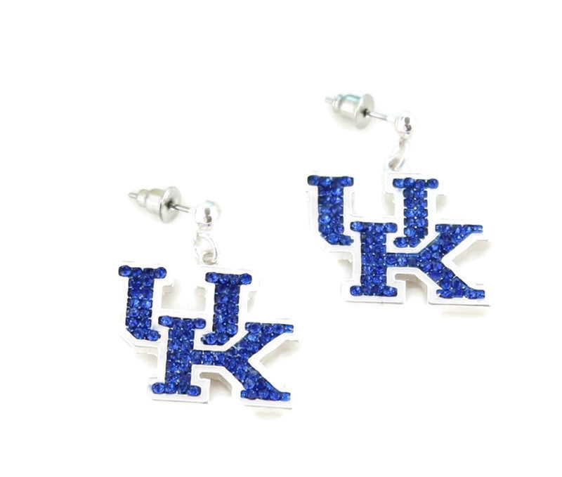 University of Kentucky Crystal Earrings