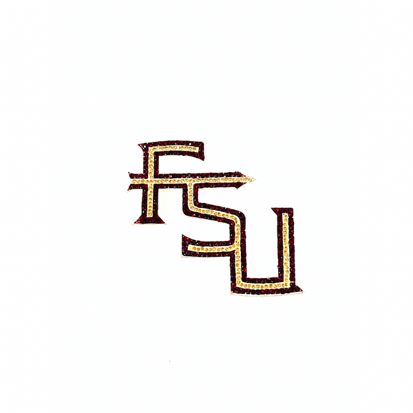 Florida State Crystal Logo Pin