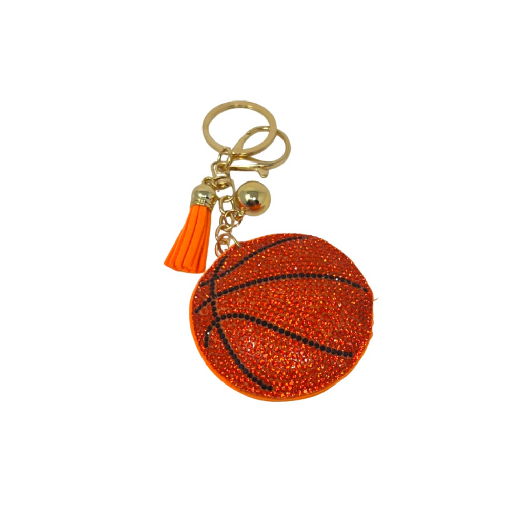 Basketball Keychain Bling